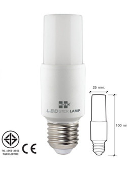 HI TEX หลอด LED ECO Series แบบแท่ง(หลอดสติ๊ก) ขั้วเกลียว E27