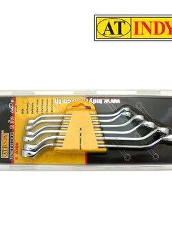 ชุดประแจแหวน 2 ข้าง NF14 เกรด A AT INDY เงิน