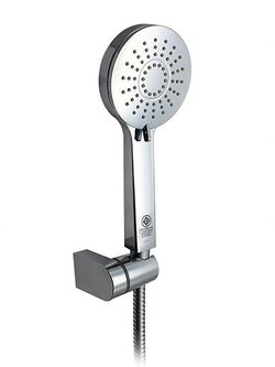 ชุดฝักบัวโครเมียมปรับน้ำ 3 ระดับ พร้อมขาปรับขึ้นลงอิสระ รุ่น SC2001 SOSUCO sosuco