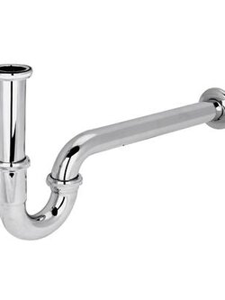 ท่อน้ำทิ้งอ่างล้างหน้า แบบ P-Trap HAFELE รุ่น 495.61.241 ขนาด 30 ซม. โครเมียม