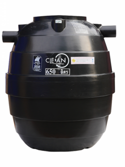 ถังบำบัดน้ำเสีย Clean (CS-650) สีดำ JRM