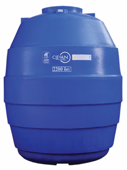 ถังเก็บน้ำใต้ดิน Clean (CW-2200) สีน้ำเงิน JRM