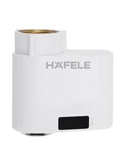 ปากกรองก๊อกน้ำ แบบเซนเซอร์ HAFELE รุ่น 495.50.098 สีขาว