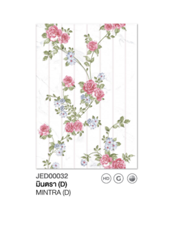 JAGUAR กระเบื้องปูผนัง ลายมินตรา ขนาด 25*40 ผิวเงา