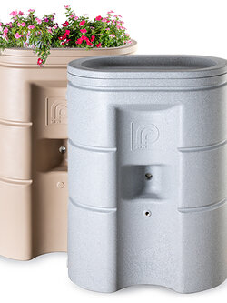 ถังสำรองน้ำตราพีพี รุ่น Moco Terrace (โมโค่ เทอเรส) ขนาด 350ลิตร สีเกรย์ สีเบจ โมโค่ ดีไซน์ โมโค่ เทอเรส สีเกรย์ สีเบจ