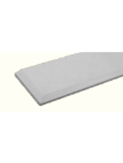 ไม้จบบัว ตราเฌอร่า รุ่นโมเดิร์น ผิวเรียบ สีธรรมชาติ(ลบขอบ)** (ขนาด 1.2 x 10 x 100 cm) Shera