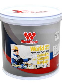 ปูนฉาบบาง พร้อมใช้ เวิลด์โทน ปูนฉาบบางพร้อมใช้ ขาว