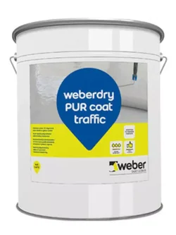 เวเบอร์ดราย พียูอาร์ โค้ท แทรฟฟิค (ขนาดบรรจุ 25 กก.) สีขาว