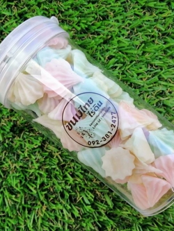 อาลัวสีพาสเทล กระปุกละ 50 บาท