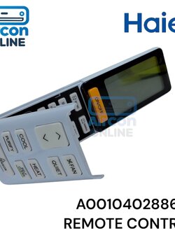 รีโมทแอร์ Haier รุ่น HSU-10VIP, HSU-13VIP ,HSU-18VIP และ AS25JBJHRA-W รหัส A0010402886AP