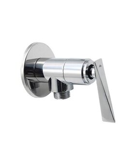 วาล์วฝักกบัวโครเมียมด้ามสามเหลี่ยม รุ่น SC1001 SOSUCO sosuco