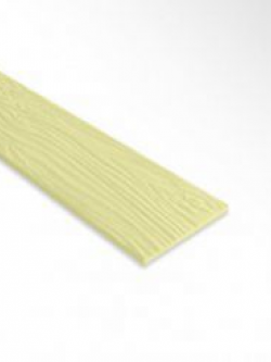 ไม้ฝา ตราเฌอร่า รุ่นขอบตรง ลายสัก สีเหลืองการะเวก