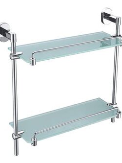 หิ้งกระจกติดผนัง 2 ชั้น HAFELE รุ่น 499.98.230