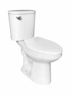 สุขภัณฑ์สองชิ้น รุ่น S12101/IVY SIDE FLUSH (SOFT) 6L สีขาว SOSUCO