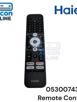 รีโมท TV Haier รหัส 0530074388 ( U31) ใช้กับรุ่น H55K6UG ของแท้ ใหม่ มือ 1
