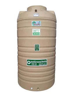 Safe ถังเก็บน้ำบนดินขนาด 3000 ลิตร รุ่นแกรนิตทราย
