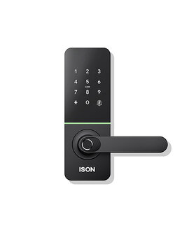 ติดตั้งฟรี!! ดิจิตอลล็อก รุ่น NO.DLH-9992BL อัจฉริยะเต็มรูปแบบพร้อมระบบปลดล็อคผ่าน Wi-Fi ISON DLH-9992BL ดำ