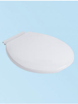 ฝารองนั่งธรรมดาทรงกลม รุ่น 1252 สีขาว CORAL