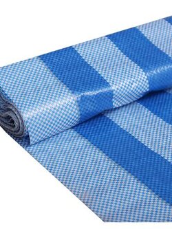 ผ้าฟางฟ้า-ขาว ขนาด 72 * 40 หลา