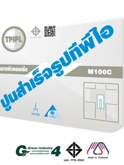 ปูนฉาบผิวคอนกรีต ทีพีไอ (M100C)