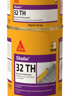 Sikadur®-32 TH อีพ็อกซี่ 2 ส่วนผสม สำหรับงานเชื่อมประสานคอนกรีตเก่ากับคอนกรีตใหม่ SIKA