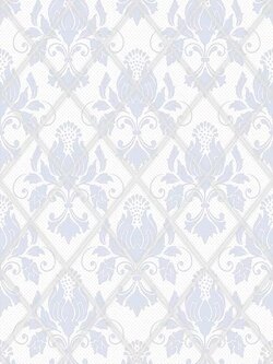 กระเบื้องไดนาสตี้ ลายพาวเดอร์ บลู เดคคอร์ (หน้ามัน,โมล์ด) ขนาด 25*40