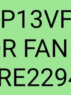 มอเตอร์พัดลมแฟนคอยล์ แอร์ MITSUBISHI ELECTRIC รหัส E2294B300 ของแท้ ใหม่ มือ 1