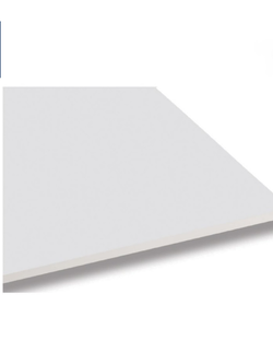 แผ่นฝ้าปิดผิวไวนิล ไวนิลทัช ตราช้าง ขนาด 600x600x9 มม. รุ่นปลอดฝุ่น สะท้อนความร้อน ลายสโนว์