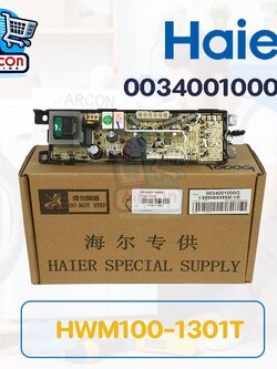 POWER BOARD เครื่องซักผ้า HAIER รุ่น HWM100-1301T รหัส 0034001000G [ 1000G ]
