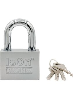 กุญแจ NO.899-50 มม. ISON ซาตินนิกเกิ้ล