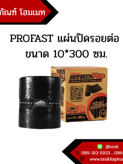 PROFAST แผ่นปิดรอยต่อ ขนาด 10*300 ซม.