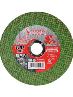 แผ่นตัด SUMO รุ่น SUPER CUT ขนาด 4 นิ้ว