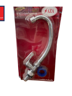 SAZA ก๊อกซิงค์ยืนด้ามหางปลา Z13 SAZA-PK แถมเทปพันเกลียว