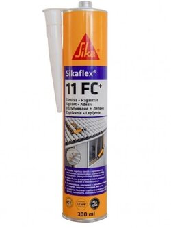 Sika flex ®-11 FC+ กาวยาแนวรอยต่อและยึดติด ประเภทโพลียูรีเทน ( สีขาว / สีเทา ) (300ml.)