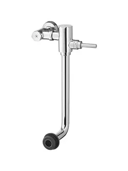 ฟลัชวาล์วสุขภัณฑ์นั่งยอง COTTO CT4571NL สีโครม