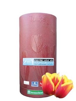 ถังเก็บน้ำลายกราฟฟิก ลายทิวลิป 1000 ลิตร สีแกรนิตน้ำตาล แกรนิตเทา แซนด์สโตน อาควาไลน์ ลายกราฟฟิก