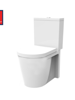 สุขภัณฑ์ 2 ชิ้น STAR S-1326 Kaizer 3/4.5L สีขาว