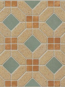 Sosuco กระเบื้องปูพื้น ผิวด้าน ลายมาริน่า-เขียว 40*40