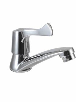 ก๊อกอ่างล้างหน้าโครเมียม ด้ามปัดใหญ่ รุ่น L0002 SOSUCO sosuco