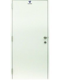 TP2 ประตูเหล็กภายนอก (Exterior Steel Door) ขาว