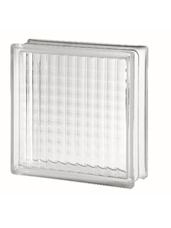 I-002/04 บล็อกแก้วใส จัตุรัสแก้ว ขนาด 300x300x100 มม. 7.5กก ช้างแก้ว