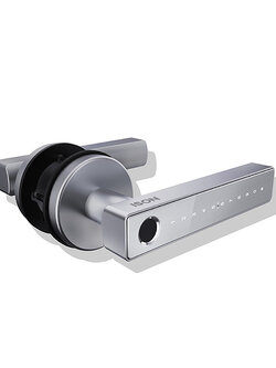 ติดตั้งฟรี!! ดิจิตอลล็อก รุ่น DLN-9925SL สีบอร์นเงินติดตั้งแทนลูกบิดเดิมได้ ISON DLN-9925SL Silver