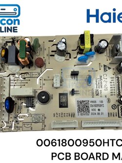 Main PCB Board ตู้เย็น HAIER รุ่น HRF-385NS รหัส 0061800950HTCCN ของแท้ ใหม่ มือ 1