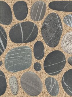 Sosuco กระเบื้องปูพื้น ผิวด้าน ลายพารากัส - เทา 40*40