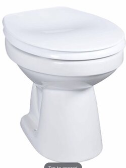 STAR สุขภัณฑ์นั่งราบราดน้ำ รุ่น S-2701 Star S-2701 ขาว