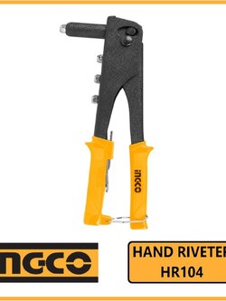 คีมย้ำรีเวท 10.5 อิงโค่ HR104 เหลืองดำ