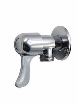 วาล์วต่อฝักบัวโครเมียม ด้ามปัดใบพาย รุ่น L1001 SOSUCO sosuco