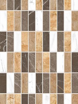 กระเบื้องไดนาสตี้ ลายเจแปนบราวน์ (D) (หน้ามัน,โมล์ด) ขนาด 25*40