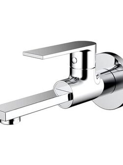 ก๊อกน้ำเย็นติดผนัง HAFELE รุ่น 495.61.109 โครเมียม