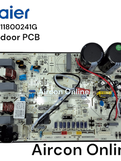 Outdoor PCB แอร์ HAIER รุ่น HSU-24VEK03TC รหัส A0011800241G [ 241G ] ของแท้ ใหม่ มือ 1 ( Version เดิม )